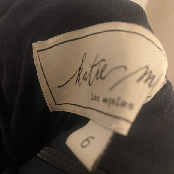 Katie May Mary Kate Gown in Navy Size 6 NWT - Picture 6 of 6